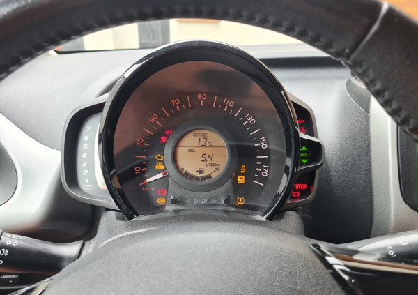 Toyota Aygo cena 33000 przebieg: 109000, rok produkcji 2015 z Sosnowiec małe 326